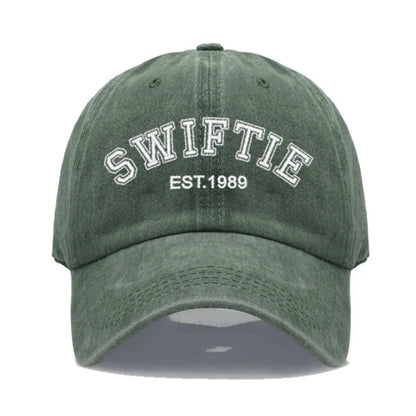 SWIFTIE 1989 Embroidery Baseball Cap for Men Women Unisex Washed Cotton Dad Hat Sun Hat Gift Fans Outdoor Sports Dropshipping