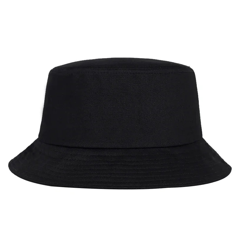 Unisex Solid Color Light Plate Personality Bucket Hats Fishermen Caps Outdoor Casual Cap Sunscreen Hat