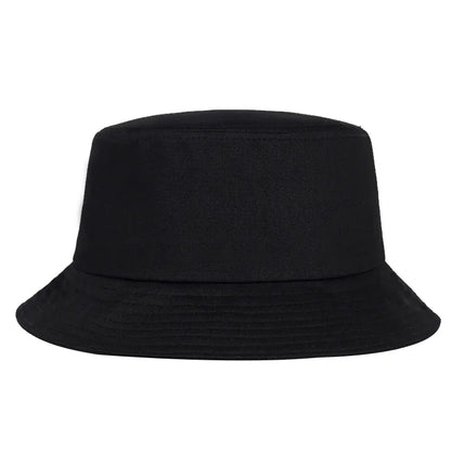Unisex Solid Color Light Plate Personality Bucket Hats Fishermen Caps Outdoor Casual Cap Sunscreen Hat