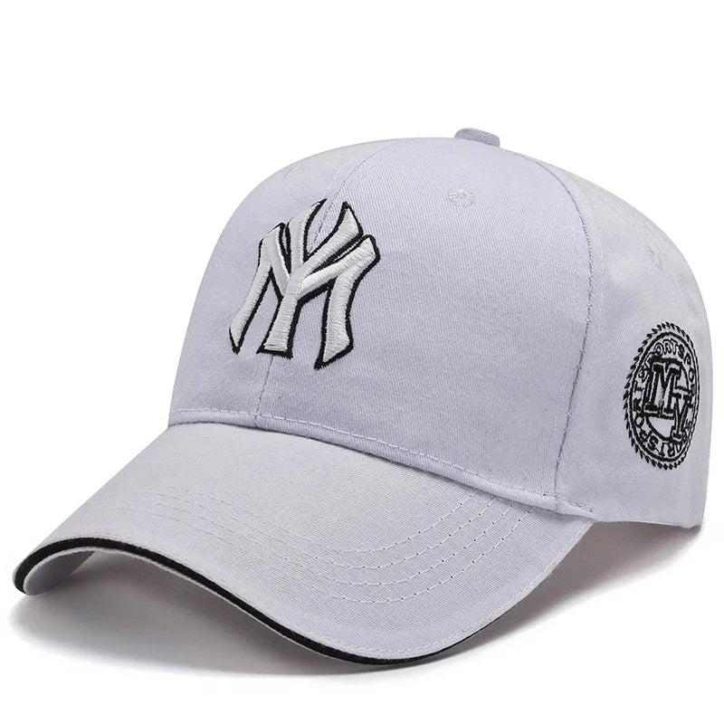 Unisex Korean Style Embroidered Letter Baseball Cap Casual Sunshade Outdoor Hat