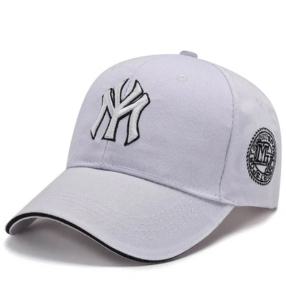Unisex Korean Style Embroidered Letter Baseball Cap Casual Sunshade Outdoor Hat