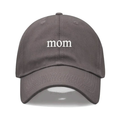New dad mom Embroidery Soft Cotton Baseball Cap Fashion Women Men Hat Sport Visors Snapback Cap Sun Hat Breathable Outdoor Caps