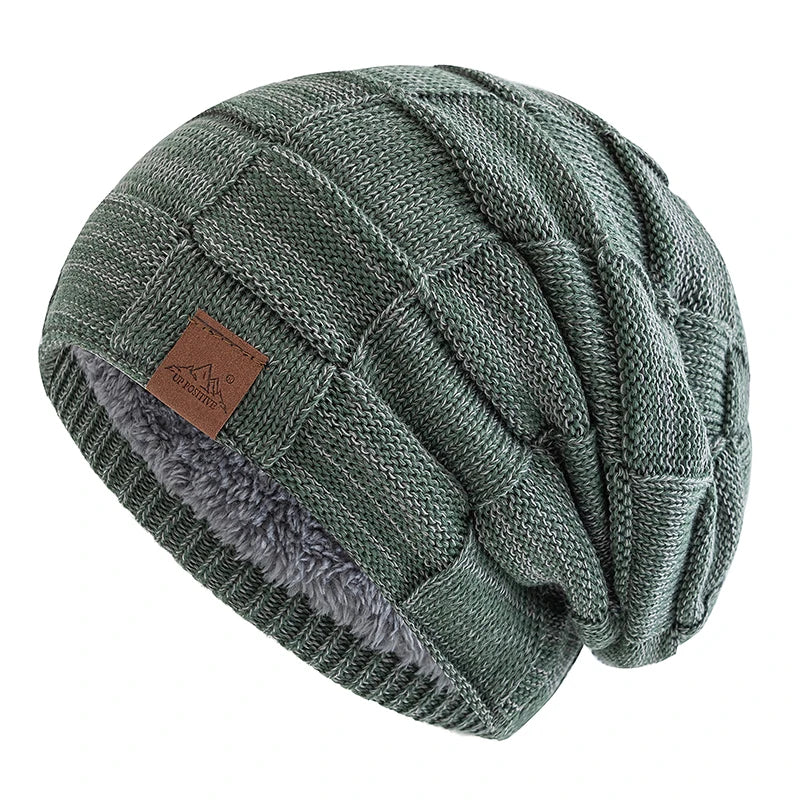Hot Sale Women Winter Hats Fashion Slouchy Warm Beanie Female UP POSITIVE Brand Multicolor Mixing Color Design Streetwear Cap