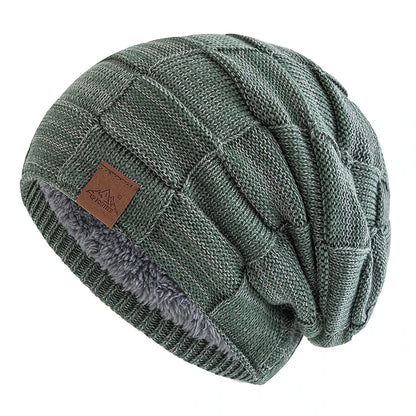 Hot Sale Women Winter Hats Fashion Slouchy Warm Beanie Female UP POSITIVE Brand Multicolor Mixing Color Design Streetwear Cap