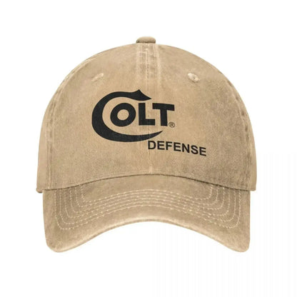 Colt Baseball Cap Handgun Logo pop Rock Adjustable Washed Hip Hop Hats Men Adult Fitted Retro Design Baseball Caps