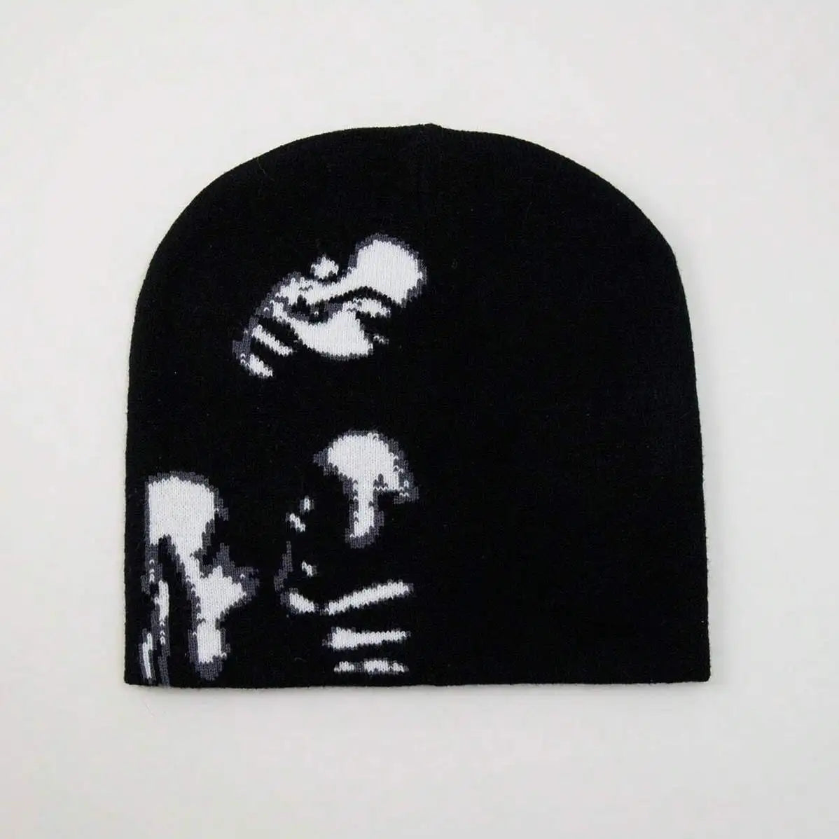 Fashion Printed Knitted Hat Women Men Couple Warm Y2K Beanies Bonnet Wool Skullies Hoods Lady Accessories Hip hop Gorra