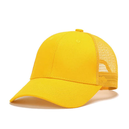 COKK Baseball Cap Men Hat Women Summer Outdoor Camouflage Sun Hat Breathable Mesh Cap Solid Color Snapback Casquette Bone Male