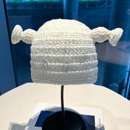 Unisex Balaclava Fashion Cosplay Carnival Party Winter Warm Cap Adult Children Autumn Winter Funny Cartoon Monster Knitted Hat