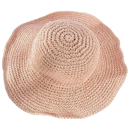 Summer Japanese Bucket Hat Korean style Small Brim Straw Hat Versatile Japanese Woven Bucket Hats Beach Sunscreen Hat Women