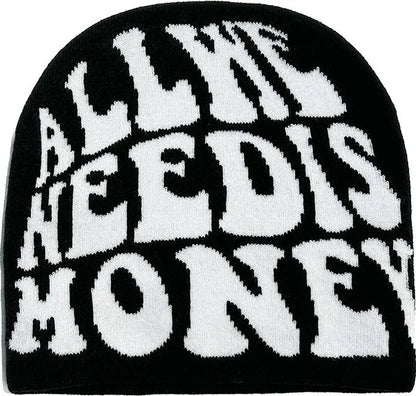 Fashion Printed Knitted Hat Women Men Couple Warm Y2K Beanies Bonnet Wool Skullies Hoods Lady Accessories Hip hop Gorra
