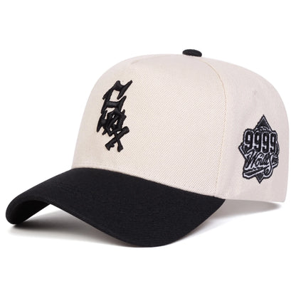Unisex SOX 9999Letter Embroidery Baseball Caps Spring and Autumn Outdoor Adjustable Casual Hats Hip Hop Hat Sunscreen Hat