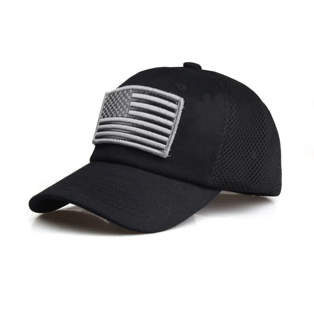 Spring And Summer New Mesh Breathable Personality Sticker Embroidery Women's Baseball Cap Mesh Hat Men's Outdoor Sunscreen Cap