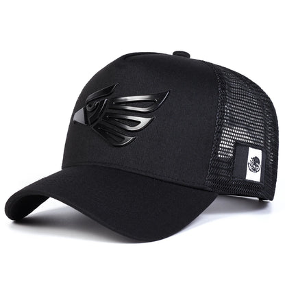 Unisex Mexican Eagle Label Baseball Net Caps Spring and Summer Outdoor Adjustable Casual Hats Hip Hop Hat Sunscreen Hat