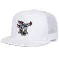 Unisex RT Letter Embroidery Hip-hop Net Hats Spring Summer Outdoor Adjustable Casual Baseball Caps Sunscreen Hat