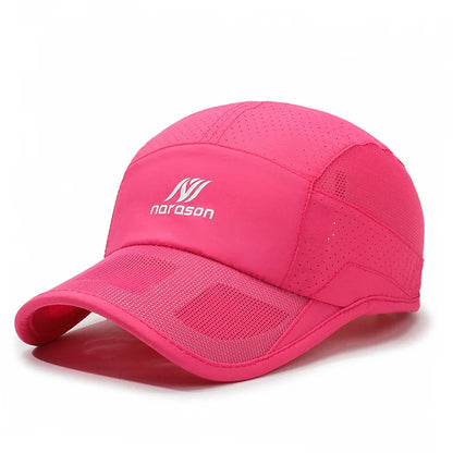 Summer Quick-Dry Men'S  Baseball Cap, Sun Protection Hat, Women'S Sports Cap, Camping Hat