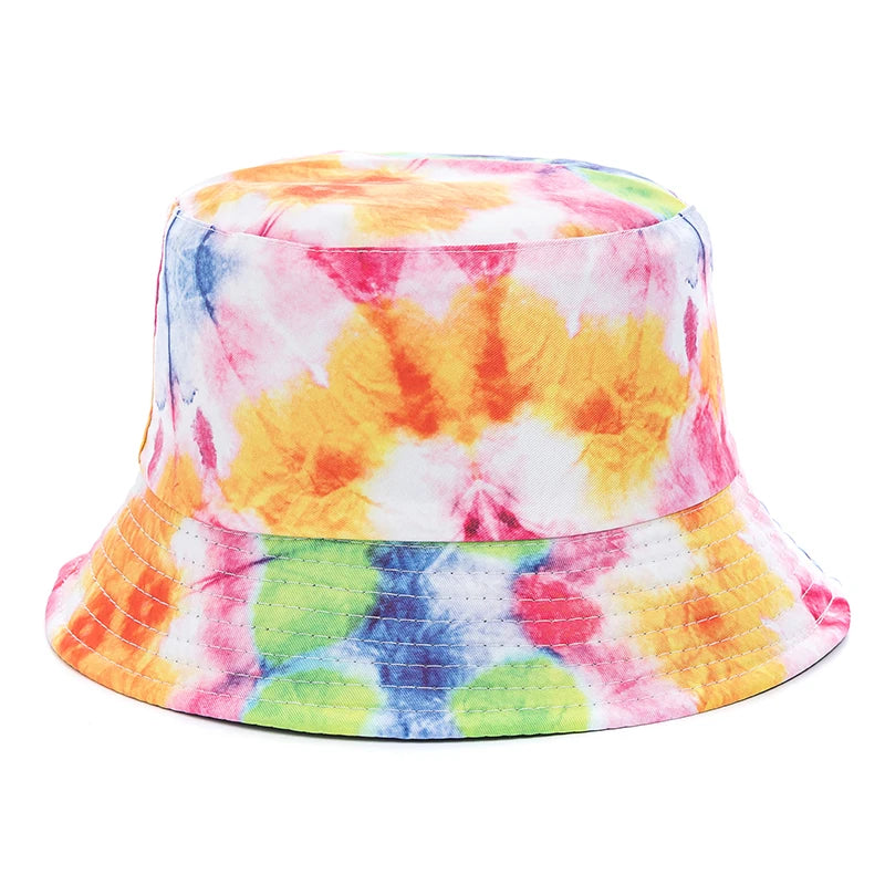 Hot Sale Unisex Bucket Hats Summer Double-sided Wear Fruit Printing Women Cap Outdoor Sun Hat Men Classic Panama Bucket Hat