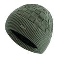 New Unisex Winter Hat Plush Fur Lined Warm Small Square Style Soft Beanie Hats For Men Women Thicken Ski Sports Knitted Hat