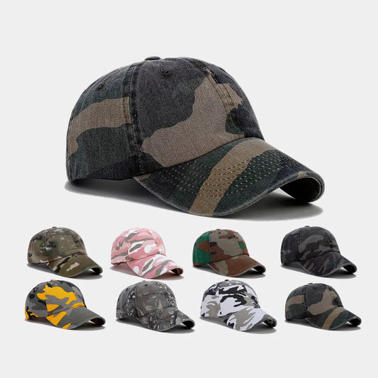 Outdoor soft cotton golf baseball cap personality camouflag sports hat male travel sun hats female camping caps gorras