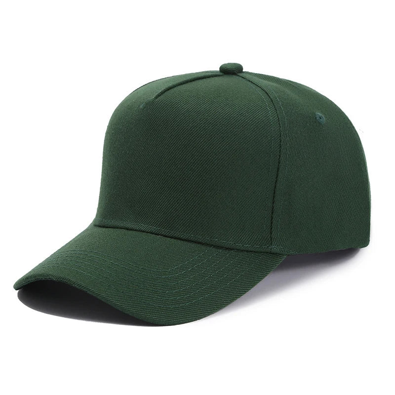 5 Panel Blank Baseball Caps For Men Women Hat Simple Hip Hop Bone Trucker Hats Outdoor Leisure Snapback Cap gorras