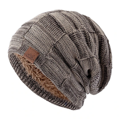 Hot Sale Women Winter Hats Fashion Slouchy Warm Beanie Female UP POSITIVE Brand Multicolor Mixing Color Design Streetwear Cap