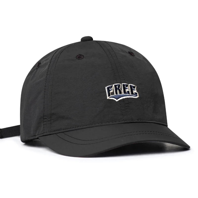 A Men'S Short-Brim Cap, New Summer Style, Breathable And Quick-Drying Baseball Hat, Lightweight Soft-Top Duckbill Cap for Women