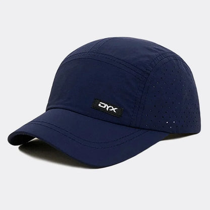 Quick-drying Unisex Retro Baseball Cap with Adjustable Short Brim, Ideal Choice for Gifts