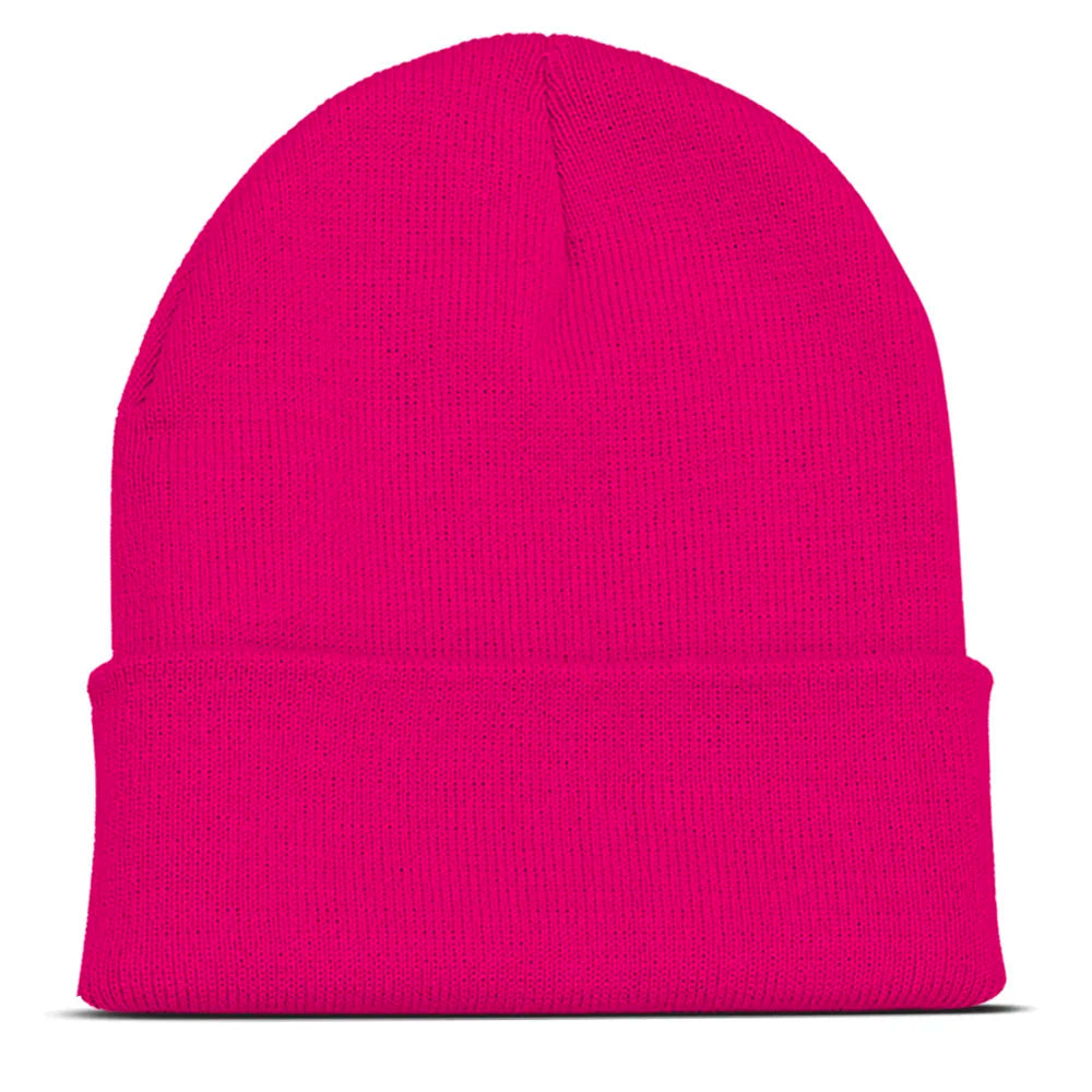 Personalized Custom Beanies Hats with Embroidery Text Logo for Men Women Warm Winter Knitted Cuff Beanie Cap Dropshipping