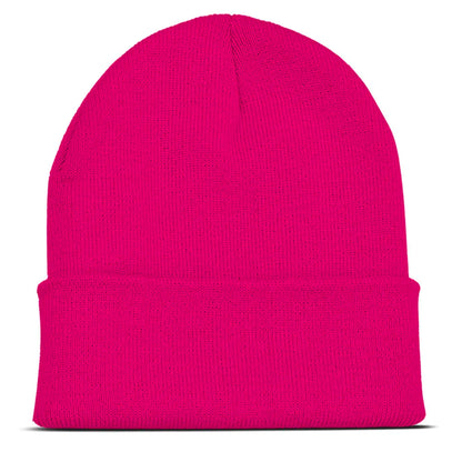 Personalized Custom Beanies Hats with Embroidery Text Logo for Men Women Warm Winter Knitted Cuff Beanie Cap Dropshipping