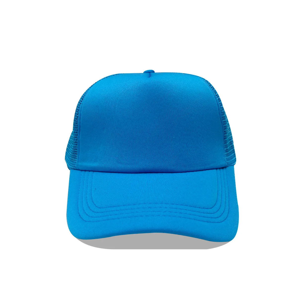 1 Piece Summer Trucker Hat Men Women Net Polyester Baseball Cap Blank Mesh Dad Hats Adjustable Sun Hat Visor