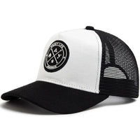black white