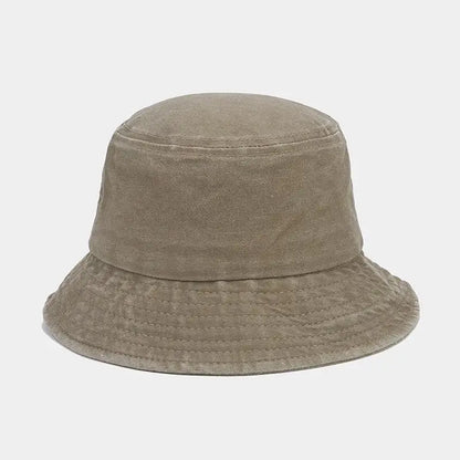 Kids Baby Washed Denim Cotton Bucket Hat For Boy Girls Custom Name Logo Fisherman Cap Panama Wide Brim Sun Hat Outdoor Team Caps
