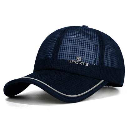 Quick-Dry Baseball Cap For Summer Outdoor, Camping, Travel, Golf, Sports Hat, Breathable Sun Cap
