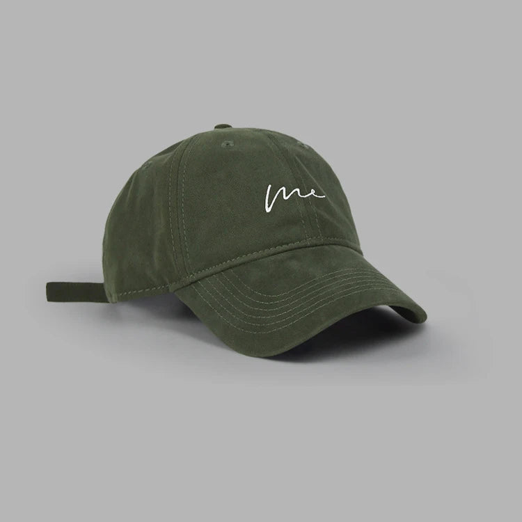 Unisex Retro Letter Embroidered Baseball Cap – Big Duck Tongue Brim Adjustable Hip Hop Outdoor Sports Hat