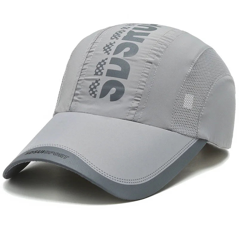Men'S Summer Quick-Dry Baseball Cap for Outdoor Sun Protection, Lightweight And Breathable Duckbill Hat for Women