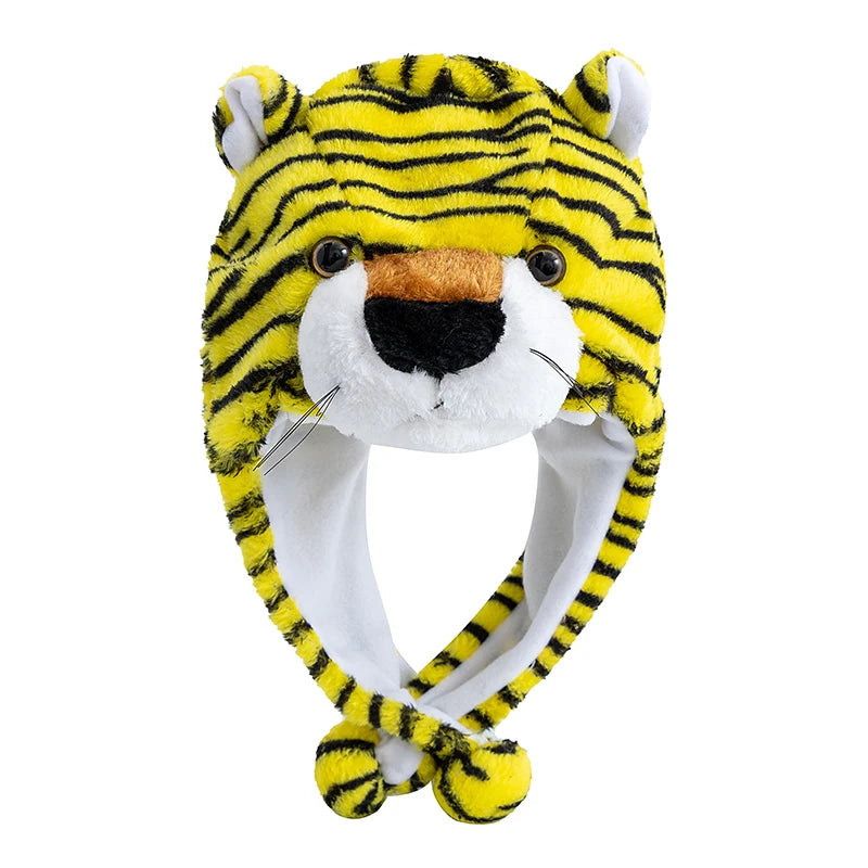 New Style Unisex Funny 3D Plush Elephant Style Decorative Hat Mischievous Cap For Man Women Plush Winter Lovely Family Hat