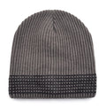 Men's Skullies Beanies Knitted Wool Hats Men Winter Knitting Thick Beanie Hat Double Layer Solid Color Velvet Warm Bonnet Cap