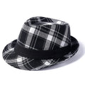 British Style Top Hat European and American New Gentleman Hat Men's Sunshade Jazz Hat Dad Fedoras Bucket Hat Gift