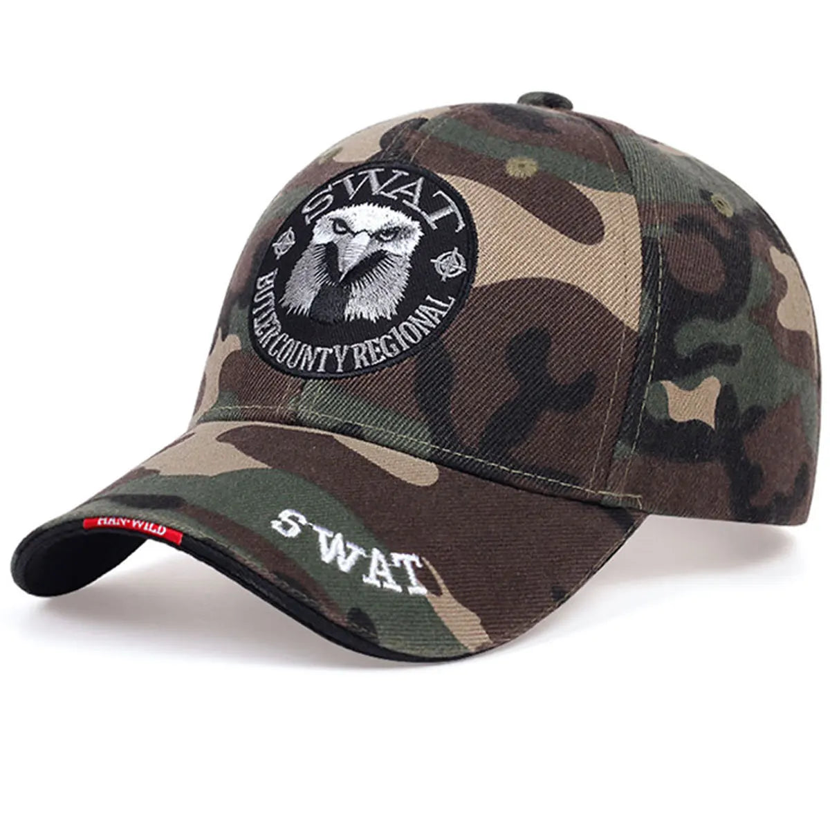 Unisex Eagle Embroidery Baseball Caps Outdoor Adjustable Spring and Autumn Casual Sunscreen Hat