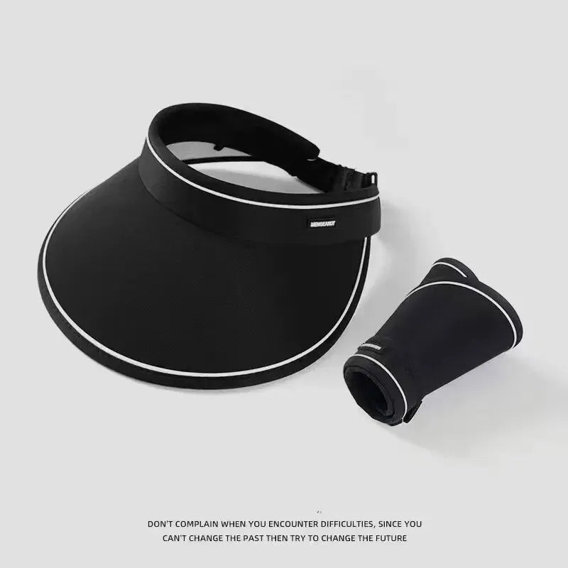 Women’s UV Protection Wide Brim Sun Hat Large Brim Outdoor Cycling Shade Hat Summer Cap
