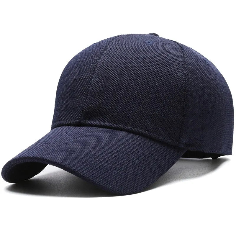 Pineapple Cloth Simple Baseball Cap Men's Casual Fashionable Sunshade Hat Women's Duckbill Cap Large Head Cover