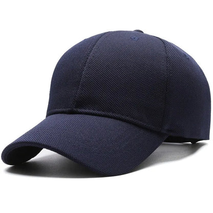 Pineapple Cloth Simple Baseball Cap Men's Casual Fashionable Sunshade Hat Women's Duckbill Cap Large Head Cover