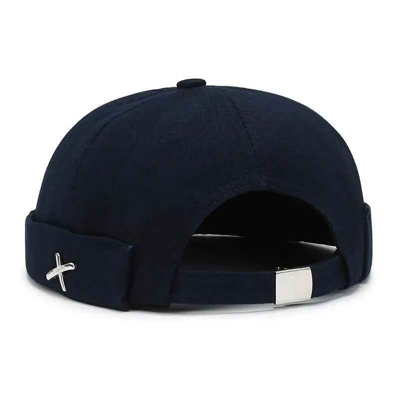 Unisex Korean Street Beanie Hat Casual Round Sailor Cap