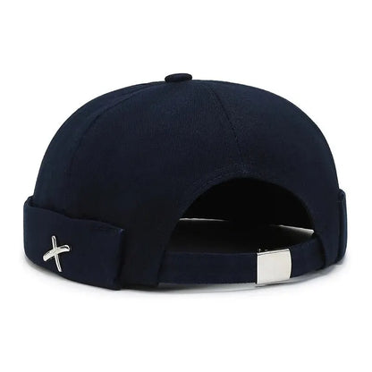 Unisex Korean Street Beanie Hat Casual Round Sailor Cap