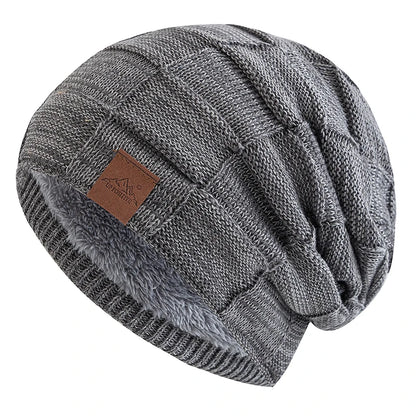 Hot Sale Women Winter Hats Fashion Slouchy Warm Beanie Female UP POSITIVE Brand Multicolor Mixing Color Design Streetwear Cap