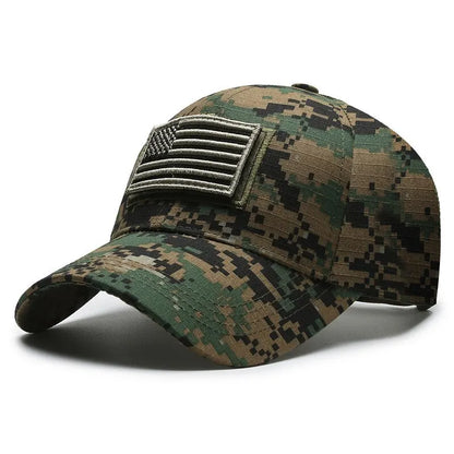 Unisex Mesh Baseball Cap – Camouflage Embroidered Breathable Outdoor Sun Hat