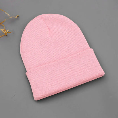24 Colors Unisex Beanie Hat for Men Women Winter Knit Caps Soft Ski Hats