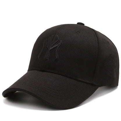 Unisex Korean Style Embroidered Letter Baseball Cap Casual Sunshade Outdoor Hat