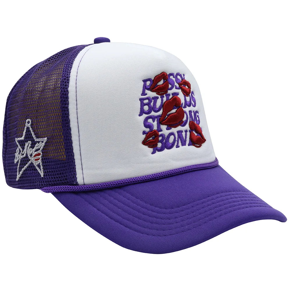 Unisex American Style Lip Embroidered Baseball Cap – Adjustable Breathable Streetwear Sun Hat