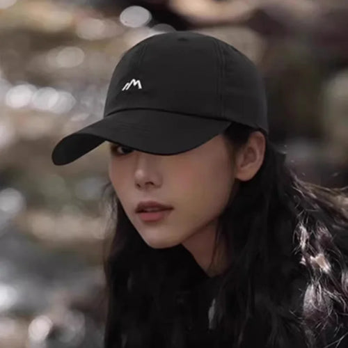 Waterproof Breathable Baseball Cap Solid Color Summer Sports Golf Sun Hat Unisex Casual Dad Hats For Women & Men