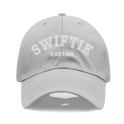 SWIFTIE 1989 Embroidery Baseball Cap for Men Women Unisex Washed Cotton Dad Hat Sun Hat Gift Fans Outdoor Sports Dropshipping